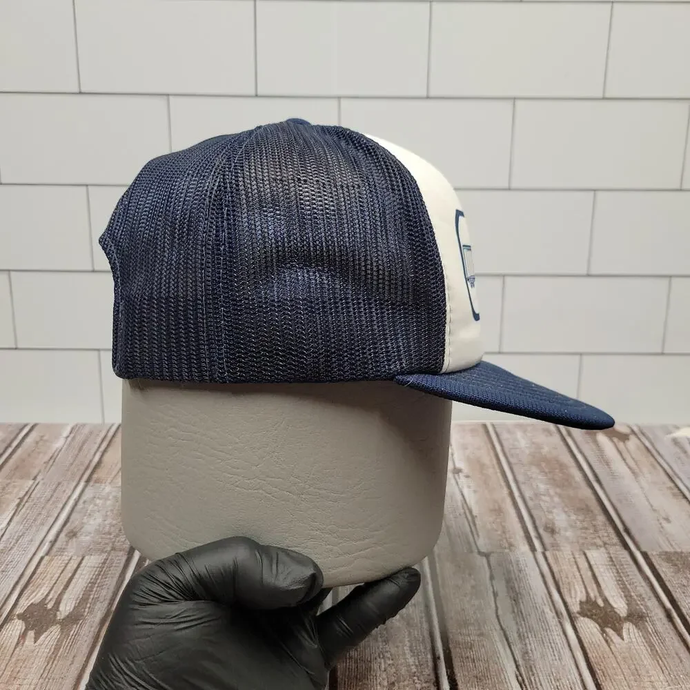Vintage Transco Railcar Inc Railroad Trucker Hat Yupoong Snapback USA